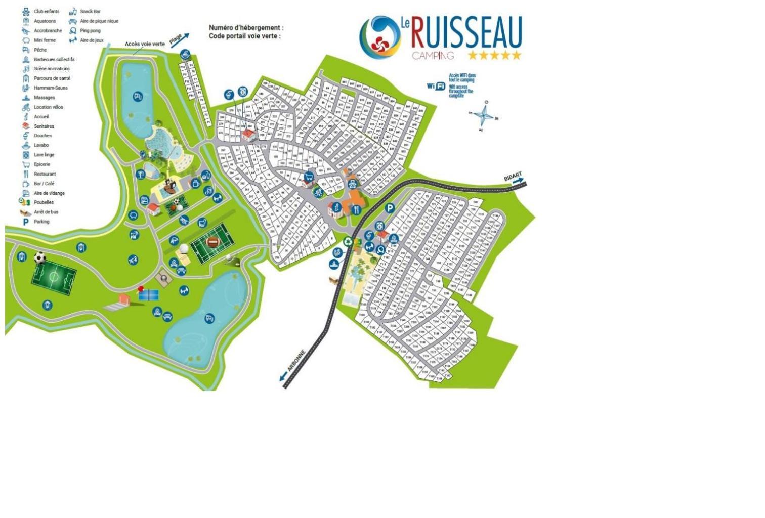 Le Ruisseau - Euroresorts Bidart Eksteriør billede